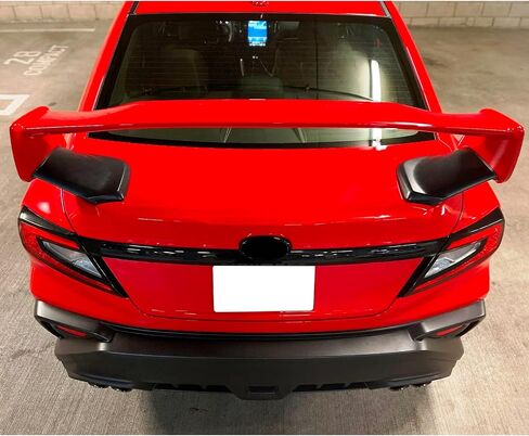 FREEMOTOR802 Rear Trunk Spoiler Wing Compatible with 2022-2025 Subaru WRX, Unpainted Black ABS Plastic 2015 STI Style Deck Lid Spoiler Rear Trunk Boot Tail Lip Wing Styling Trim in Kuwait
