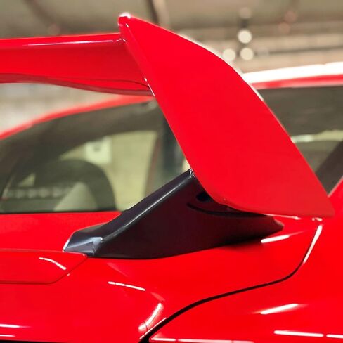 FREEMOTOR802 Rear Trunk Spoiler Wing Compatible with 2022-2025 Subaru WRX, Unpainted Black ABS Plastic 2015 STI Style Deck Lid Spoiler Rear Trunk Boot Tail Lip Wing Styling Trim in Kuwait