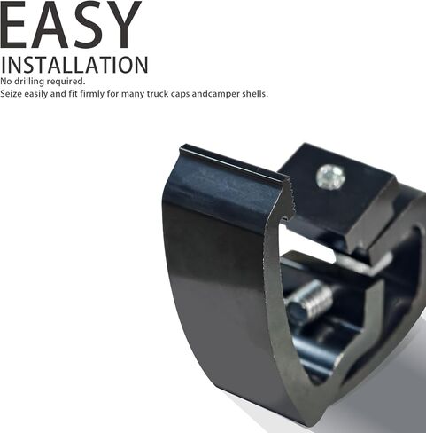 مجموعة من 6 مشابك لسرير الشاحنة لغطاء الشاحنة/الغطاء/غطاء العربة المتوافقة مع Toyota Tacoma '05 والأحدث مع نظام حاجز السرير in Kuwait