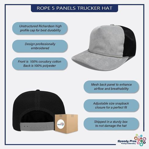 Corduroy Hat Mesh Cap Hat Cord Hat Number #1 Abu Grandfather Grandpa Pops Trucker Cap Hat Richardson in Saudi Arabia