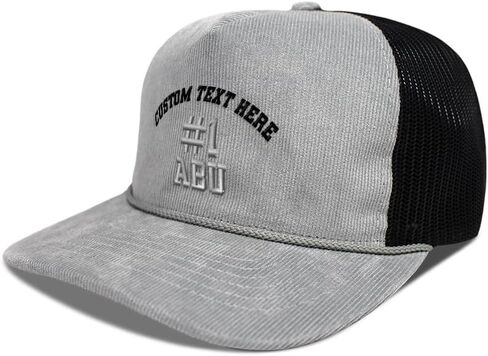 Corduroy Hat Mesh Cap Hat Cord Hat Number #1 Abu Grandfather Grandpa Pops Trucker Cap Hat Richardson in Saudi Arabia