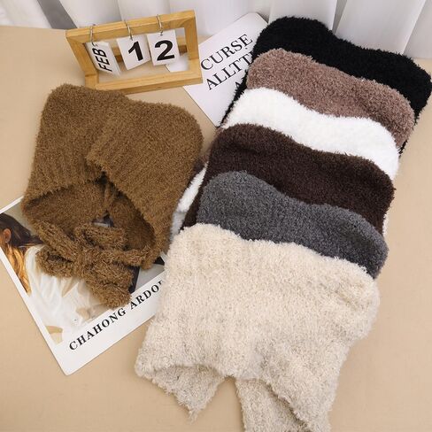 Plush Little Bear Knitted Hat Cute Japanese Warm Ear Protection Cap Autumn and Winter Thickened Women's Hats in Saudi Arabia