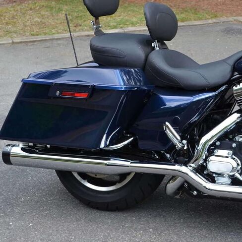 دعامات حماية لحقيبة السرج من الكروم TCMT تناسب موديلات HarleyFLHT Electra Glide Standard Classic Ultra Classic 1997-2008 in Saudi Arabia
