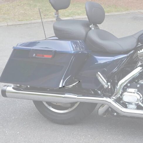 دعامات حماية لحقيبة السرج من الكروم TCMT تناسب موديلات HarleyFLHT Electra Glide Standard Classic Ultra Classic 1997-2008 in Saudi Arabia