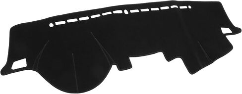 Dash Cover - Car Center Console Non-Slip Dash Board Mat - for Kia Forte 2009-2016 - Polyester Black - 1Pc in Saudi Arabia