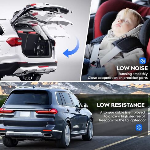 دعامة رفع الطاقة الكهربائية الخلفية للباب الخلفي متوافقة مع 2013-2018 Toyota RAV4 2.5L، استبدال مشغل الباب الخلفي لصندوق السيارة الخلفي لـ 6892009010 6891009010، قطعتان in Kuwait
