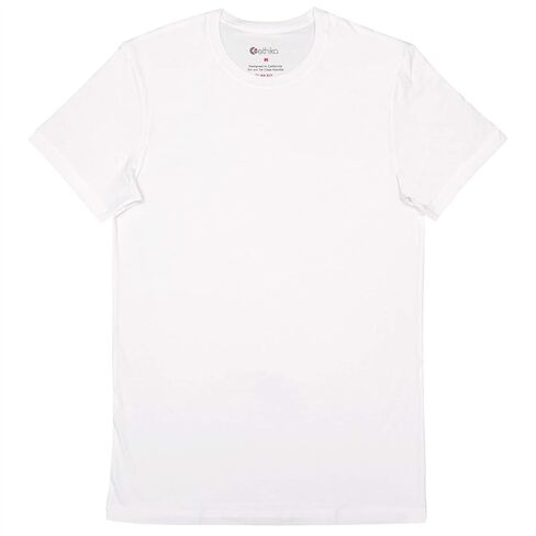 Ethika Men's Slimfit Tee | White in Saudi Arabia