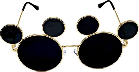 Mouse Ear Sunglasses Adults with Case for DCL Cruise Amusement Theme Park Glasses Lightweight Mouse Ear UV Protection Glasses in Saudi Arabia