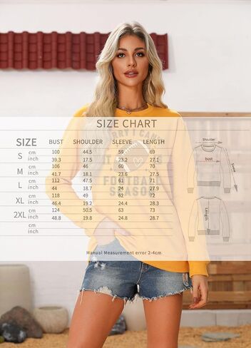 Sorry I Can't It Is Football Season Sweatshirt Women Football Game Day Long Sleeve Shirt Casual Graphic Pullover Tops in Saudi Arabia