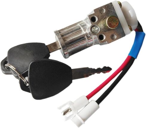 Battery Cylinder Lock Motorcycle Battery Locks Tricycle Electrombile Battery Accessories with 2 Key Motorcycle Ignition Lock in Saudi Arabia