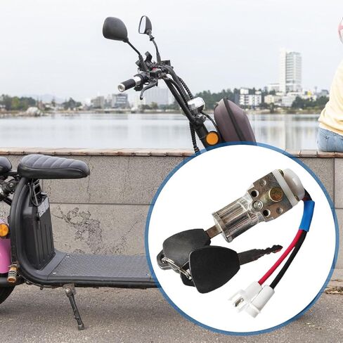 Battery Cylinder Lock Motorcycle Battery Locks Tricycle Electrombile Battery Accessories with 2 Key Motorcycle Ignition Lock in Saudi Arabia