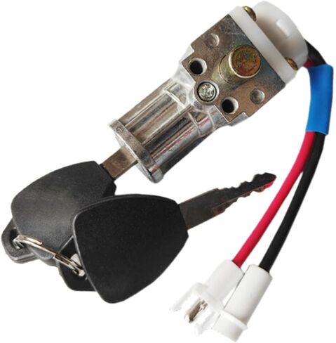 Battery Cylinder Lock Motorcycle Battery Locks Tricycle Electrombile Battery Accessories with 2 Key Motorcycle Ignition Lock in Saudi Arabia