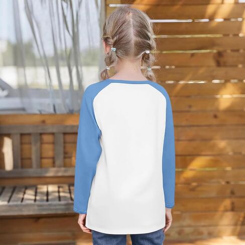 Christmas Shirts for Teens Girls Xmas Tree Print Raglan Long Sleeve Loose Shirts Crew Neck Tops Baggy Snowflake Blouse in Saudi Arabia