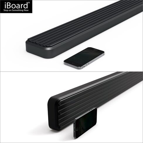 APS Running Boards 6in Matte Black Compatible with Jeep Wrangler JL 2018-2025 4-Door (Include 21-25 4xe) (Factory sidesteps or Rock Rails Have to be Removed) (Nerf Bars Side Steps Side Bars) in Saudi Arabia