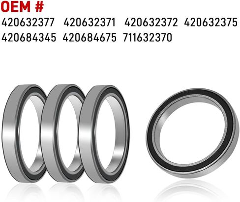 2 Pcs One Way Clutch Bearing Kit for Can Am Commander Renegade Outlander 330 400 450 570 650 850 1000 Maverick Max 1000R in Saudi Arabia