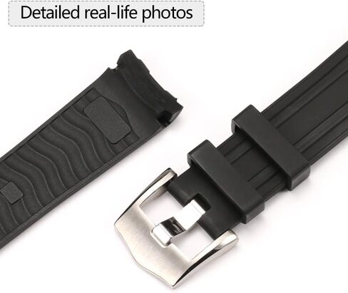 20mm Rubber Watch Band Compatible with Omega Seamaster 210 series Waterproof Pin buckle Replacement Strap Men Women Bracelet in Saudi Arabia