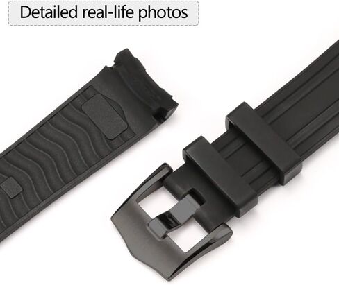 20mm Rubber Watch Band Compatible with Omega Seamaster 210 series Waterproof Pin buckle Replacement Strap Men Women Bracelet in Saudi Arabia