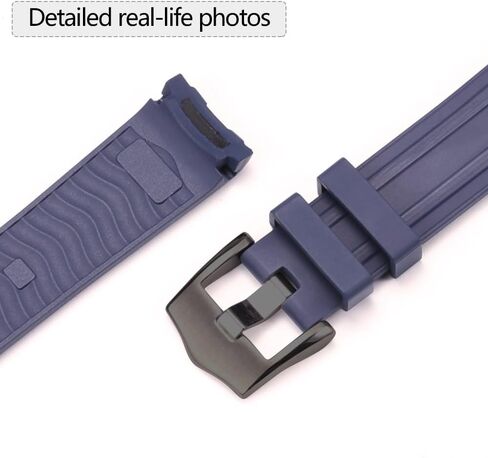 20mm Rubber Watch Band Compatible with Omega Seamaster 210 series Waterproof Pin buckle Replacement Strap Men Women Bracelet in Saudi Arabia