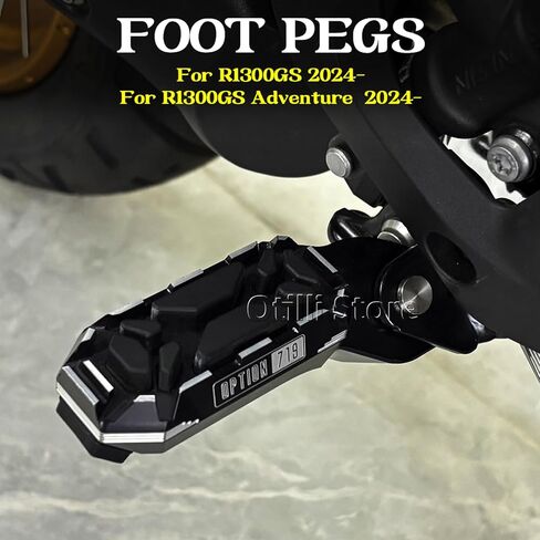 R1300GS Driver Footrests Foot Rest Foot Pegs Pedal for BMW R 1300 GS Adventure ADV R1300 GS Foot Peg 2023 2024 2025 Motorcycle in Saudi Arabia