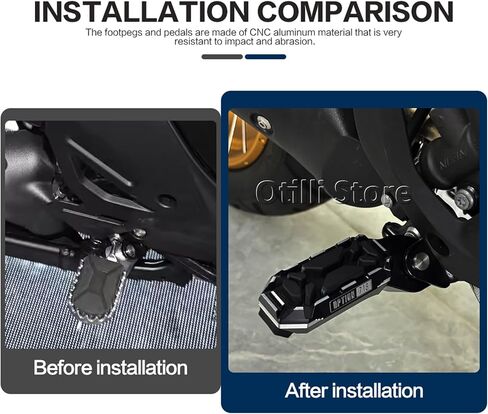 R1300GS Driver Footrests Foot Rest Foot Pegs Pedal for BMW R 1300 GS Adventure ADV R1300 GS Foot Peg 2023 2024 2025 Motorcycle in Saudi Arabia