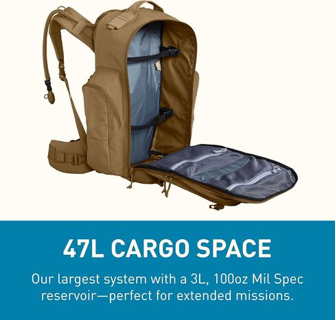 حقيبة ظهر ترطيب تكتيكي Camelbak BFM مع 100 أوقية/3L MIL SPEC CRUX RESPORER in Saudi Arabia