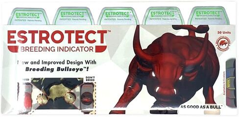 Estrotect Breeding Indicator As Good as a Bull (Green) Packaging Options: 5,10,15,20 or 50 pk (10) in Saudi Arabia