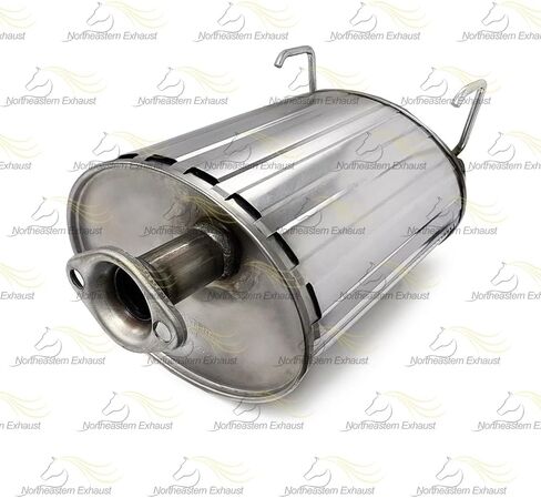 كاتم صوت العادم الخلفي متوافق مع 1997-2001 Honda CR-V 2.0L | العادم الشمالي الشرقي | ستانلس ستيل | تتضمن مجموعة الحشية والترباس مجانًا | قطع غيار السيارات in Saudi Arabia