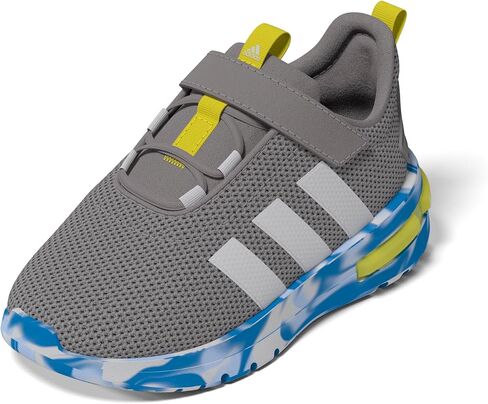 adidas Racer TR23 Sneaker, Ink/Semi Pink Spark/Sandy Pink, 2.5 US Unisex Little Kid in Saudi Arabia