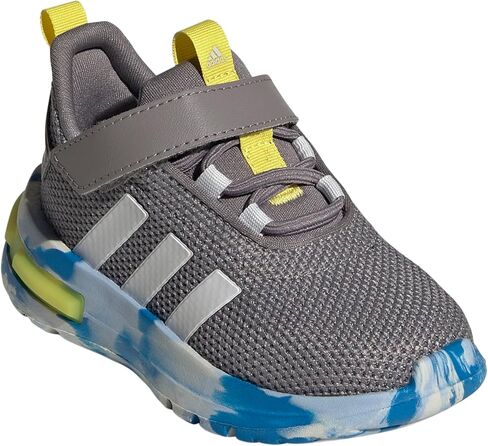 adidas Racer TR23 Sneaker, Ink/Semi Pink Spark/Sandy Pink, 2.5 US Unisex Little Kid in Saudi Arabia