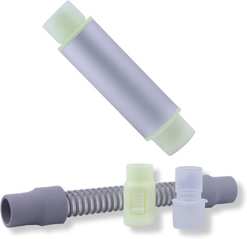 Cpap Pipeline Muffler Accessories, Physical Noise Reduction, Can EffectivelyReduce 80% of Noise, Equipped with Cpap Pipeline Adapter and Silent Sponge, Quiet Sleep in Saudi Arabia