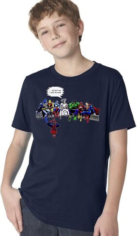 تي شيرت Five Up Tees الأصلي يسوع والأبطال الخارقين in Kuwait