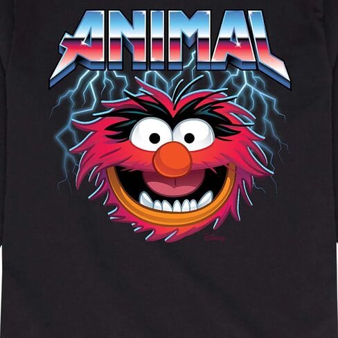 Disney The Muppets - Animal Rock - Toddler and Youth Long Sleeve Graphic T-Shirt in Saudi Arabia