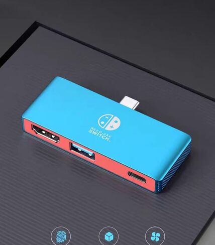 Switch Docking Station for Nintendo Switch, 100W Fast Charging Dock Station, 4K@60Hz USB C to HDMI Adapter for Steam Deck/MacBook/Laptop, TV Adapter Compatible with Nintendo in Kuwait