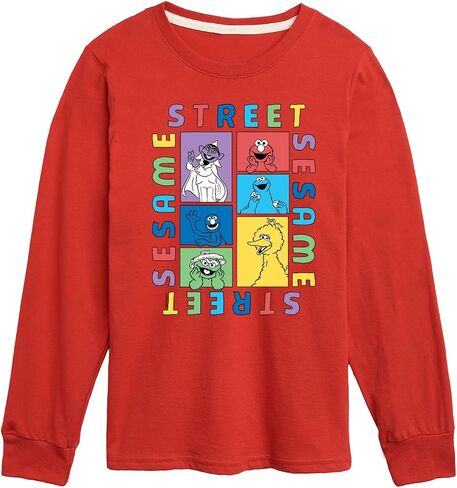 Sesame Street - Blocks - Toddler and Youth Long Sleeve T-Shirt in Saudi Arabia