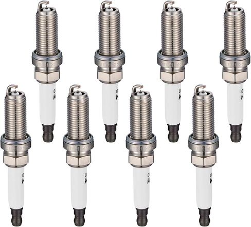94940 Iridium Platinum Spark Plugs 8 Pack - Compatible with Land Rover Range Rover Sport 2010-2017, LR4 2010-2013 Compatible with Jaguar XF, XJ, F-Type, XK, XFR, XFR-S, XJR, XJR575,XKR in Saudi Arabia