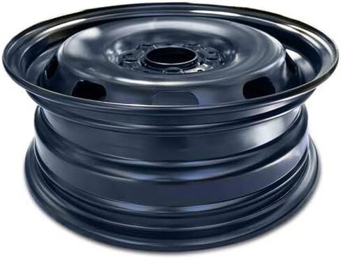 For 2014-2024 Mini Cooper 15 Inch Painted Black Steel Rim - OE Direct Replacement - Road Ready Car Wheel in Saudi Arabia