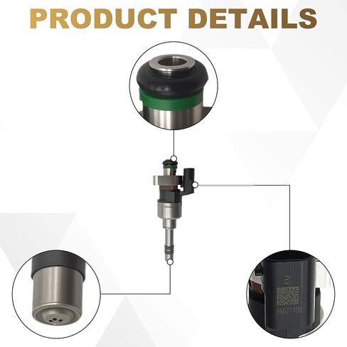 Partsflow Set Of 4 Fuel Injectors Compatible With 2016-2019 Buick Encore/2016-2020 Chevrolet Cruze Equinox Malibu Trax/2018-2020 GMC Terrain 12644767 FJ1293 55577403 in Saudi Arabia