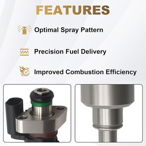 Partsflow Set Of 4 Fuel Injectors Compatible With 2016-2019 Buick Encore/2016-2020 Chevrolet Cruze Equinox Malibu Trax/2018-2020 GMC Terrain 12644767 FJ1293 55577403 in Saudi Arabia