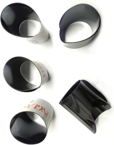 Generic Post Mydriatic Spectacles Rolling Lens Roll-up Sunglasses Bag of 100pcs, 49mmx128mm, Metal Gray in Saudi Arabia