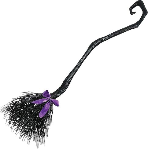 UNDERWRAPS Costumes - Witch Broom Black Costume Accessory - Accessory in Saudi Arabia