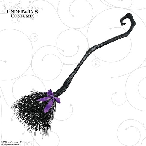 UNDERWRAPS Costumes - Witch Broom Black Costume Accessory - Accessory in Saudi Arabia