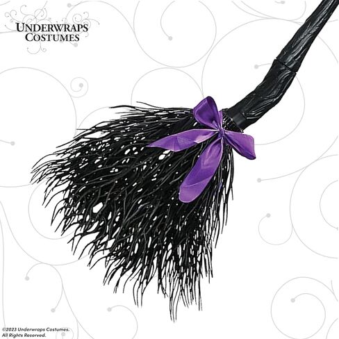 UNDERWRAPS Costumes - Witch Broom Black Costume Accessory - Accessory in Saudi Arabia