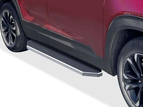 APS Polished Running Boards Style Compatible with Chevy Trailblazer 2021-2025 (Nerf Bars Side Steps) 6in Wide Aluminum in Saudi Arabia
