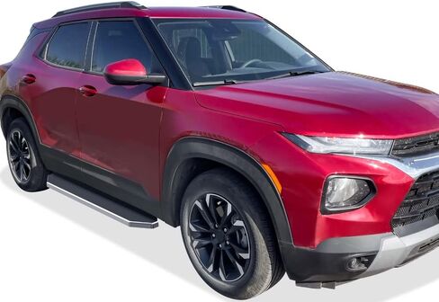 APS Polished Running Boards Style Compatible with Chevy Trailblazer 2021-2025 (Nerf Bars Side Steps) 6in Wide Aluminum in Saudi Arabia