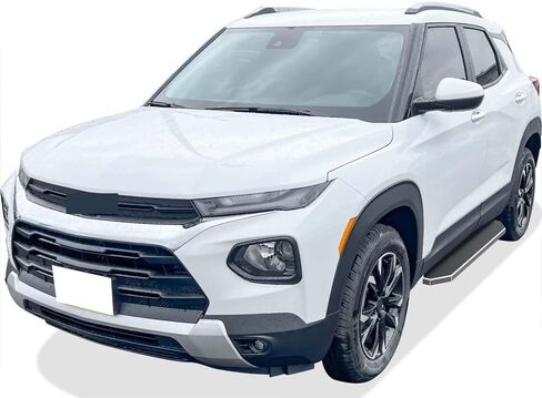 APS Polished Running Boards Style Compatible with Chevy Trailblazer 2021-2025 (Nerf Bars Side Steps) 6in Wide Aluminum in Saudi Arabia
