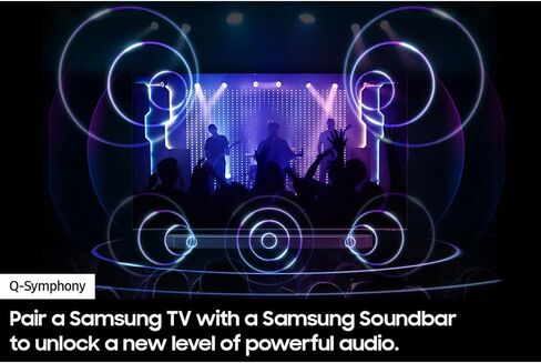 Samsung HW-LS60D صورة الموسيقى إطار SMART Dual Dual Speaker Dolby Atmos W/Q-Symphony (2024) مع حزمة حماية 2X 4K HDMI و DECO CPS الحصرية 26 شهرًا (Beach-CPS-26500) in Kuwait