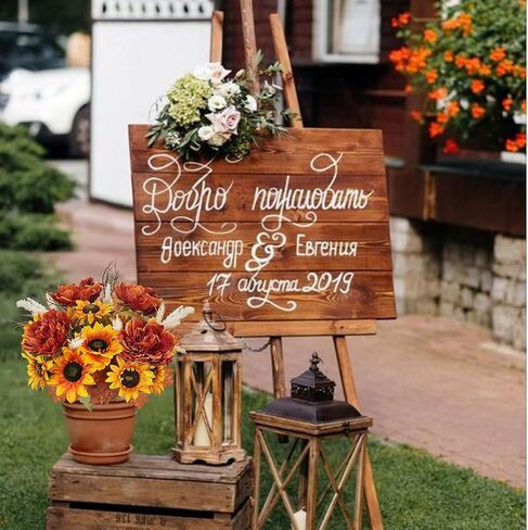 2 Bundles Fall Cemetery Flowers for Grave Fake Fall Flowers Mixed Bush Artificial Dahlia with Pumpkins Silk Floral Arrangement for Autumn Party Wedding Home Thanksgiving Decor (19.29") in Saudi Arabia