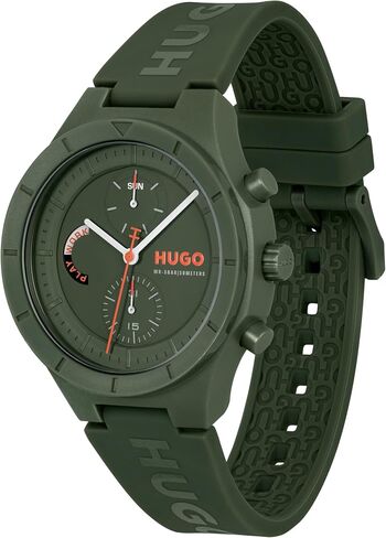 HUGO Men's #LIT Multi Watch – Lightweight TR90 Case, Multifunction Movement, Bold and Playful Design, Quartz Accuracy, Stylish Everyday Wear - Gift for Him in Saudi Arabia