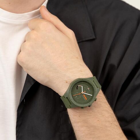 HUGO Men's #LIT Multi Watch – Lightweight TR90 Case, Multifunction Movement, Bold and Playful Design, Quartz Accuracy, Stylish Everyday Wear - Gift for Him in Saudi Arabia