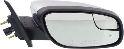Garage-Pro Passenger Side Power Heated Mirror For Ford Taurus 2012-2019, Passenger Side Mirror Replacement, With Spotter Glass, Memory & Puddle Lamp, Chrome in Saudi Arabia